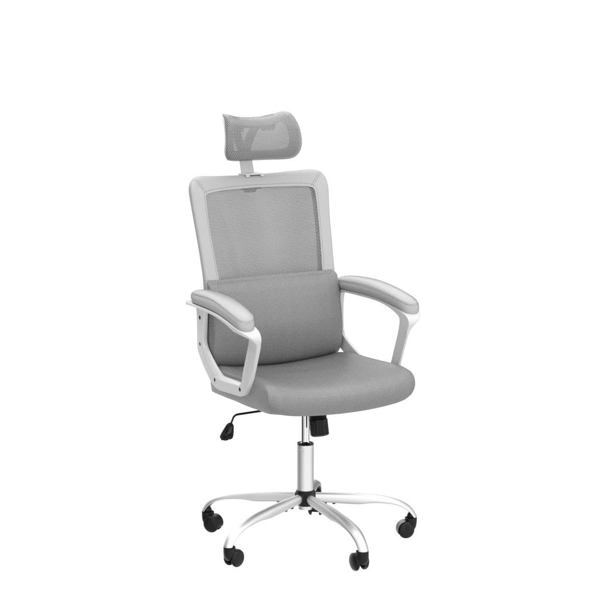 Ergonomic High Back Mesh Lumbar Adjustable Height Rolling Swivel Computer Task Home