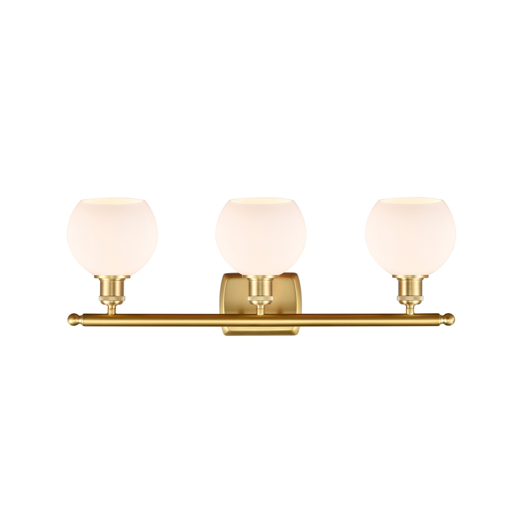 516-3W-SG-G121-6 Three Light Bath Vanity from Ballston Collection