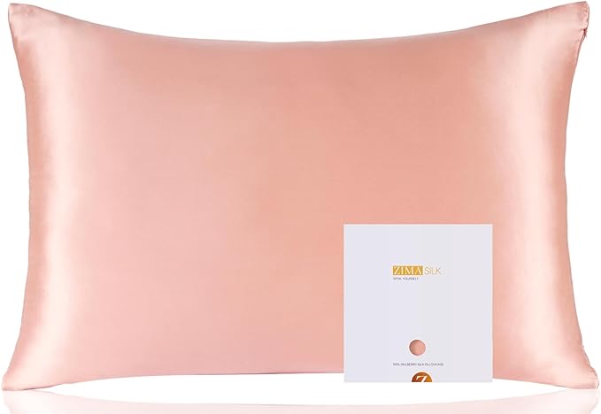 100% Pure Mulberry Silk Pillowcase for Hair and Skin Health,Soft and Smooth