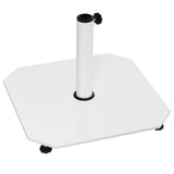 Umbrella Base 42 LBS Steel Umbrella Stand Adjustable Plate Stand, Patio Umbrella Base