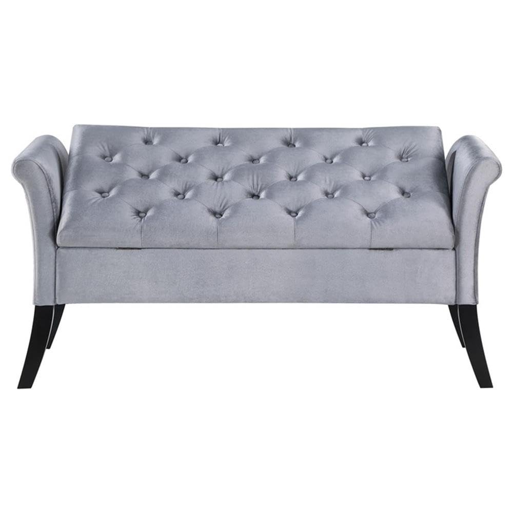 Storage Bench, Silver