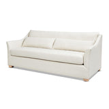 Ada 83" Flared Arm Contemporary Sofa with Lumbar Pillows