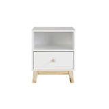 MOD 19 1/2" W One Drawer Nightstand