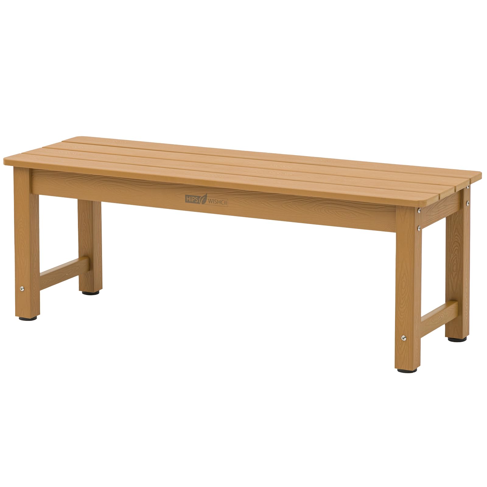 Outdoor Bench, Poly Lumber Weatherproof, 2 Person Patio Benches