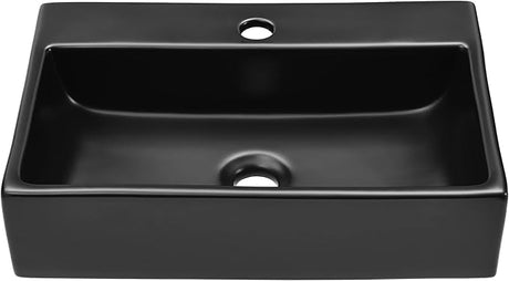 SM-VS203 Claire 20" Rectangle Vessel Sink, Glossy White