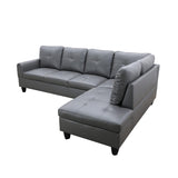 Modular Sectional Sofa Set, Oversized L Shaped Sofa Couch with Ottomans