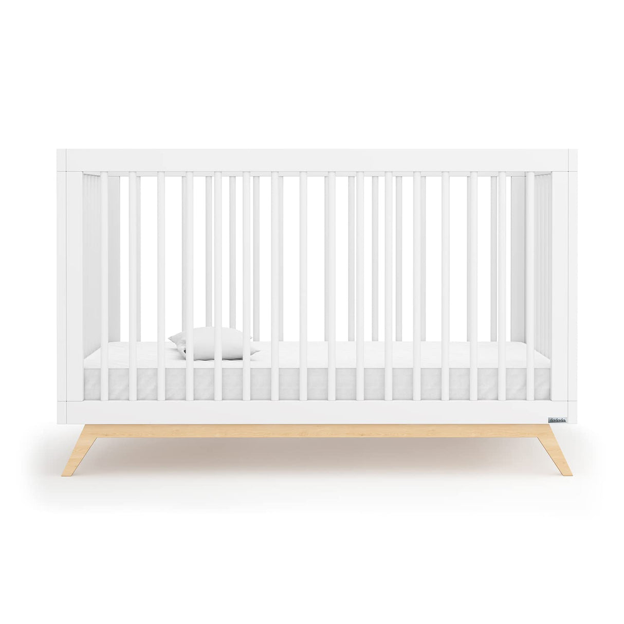 Soho 3-in-1 Convertible Crib – Made in Italy, GREENGUARD Gold, Adjustable Mattress