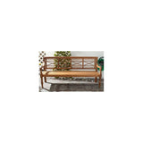 Patio Collection Martin Adirondack Acacia Wood Bench, Natural