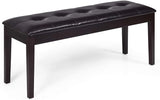 Dining Room Bench, Traditional Upholstered Table Benches