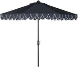 PAT8006A Outdoor Collection Elegant Valance Auto Tilt Umbrella