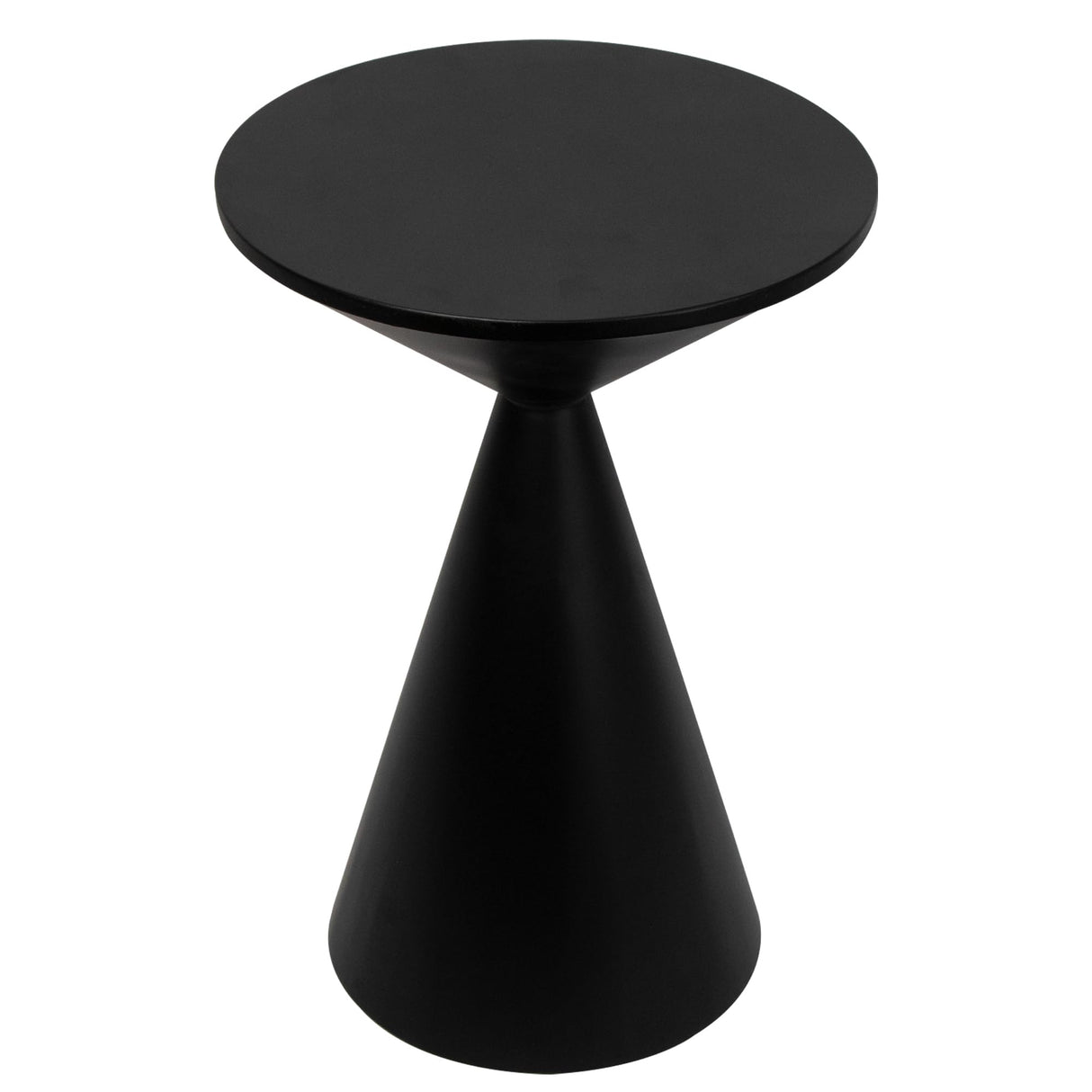 Small Drink Table, Round Martini Table, Drum End Table Side Table
