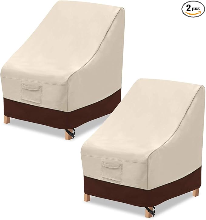 High Back Patio Chair Cover,Waterproof Outdoor Chair Covers