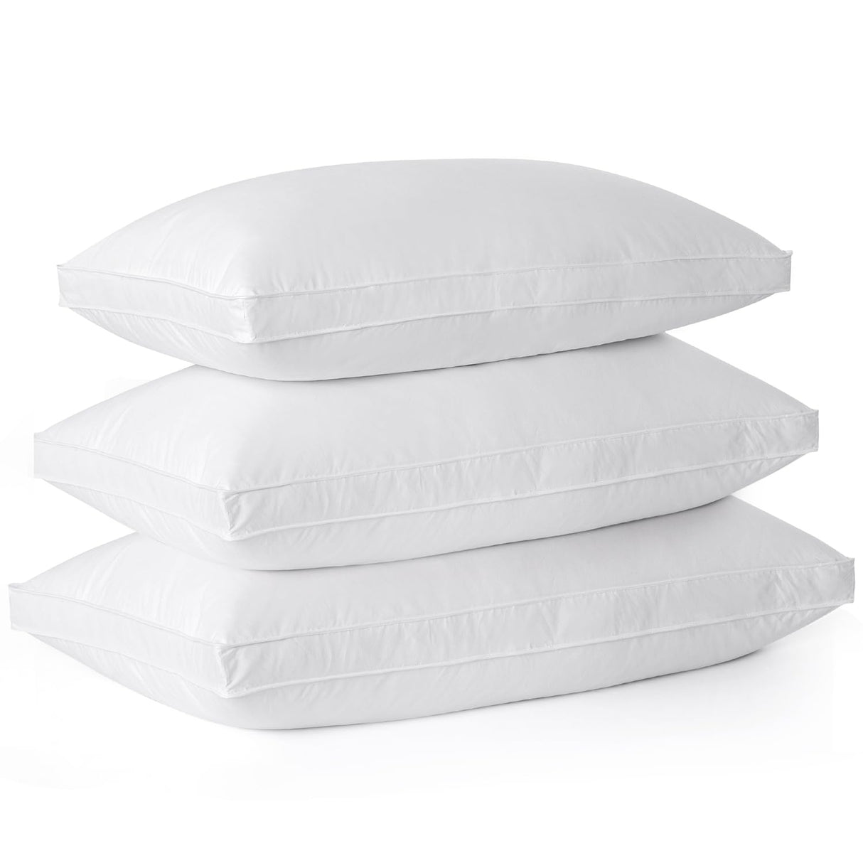 Feathers and Down Pillows, Pillows Queen Size Set of 2