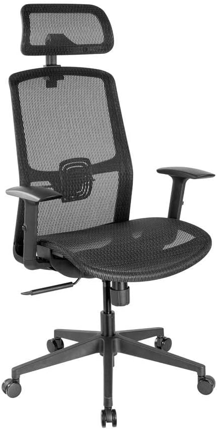 142762 Task and Office Chairs, Black