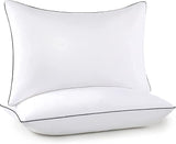 Bed Pillows for Sleeping 2 Pack, Queen Size Set of 2 for Side Back and Stomach Sleepers