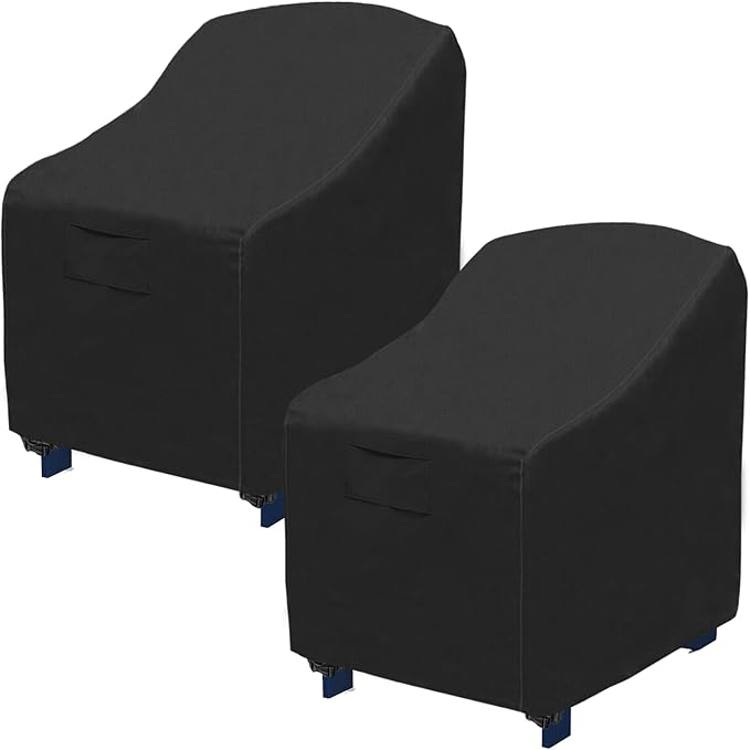 Outdoor Swivel Lounge Chair Cover 2 Pack,100% Waterproof Heavy Duty Patio