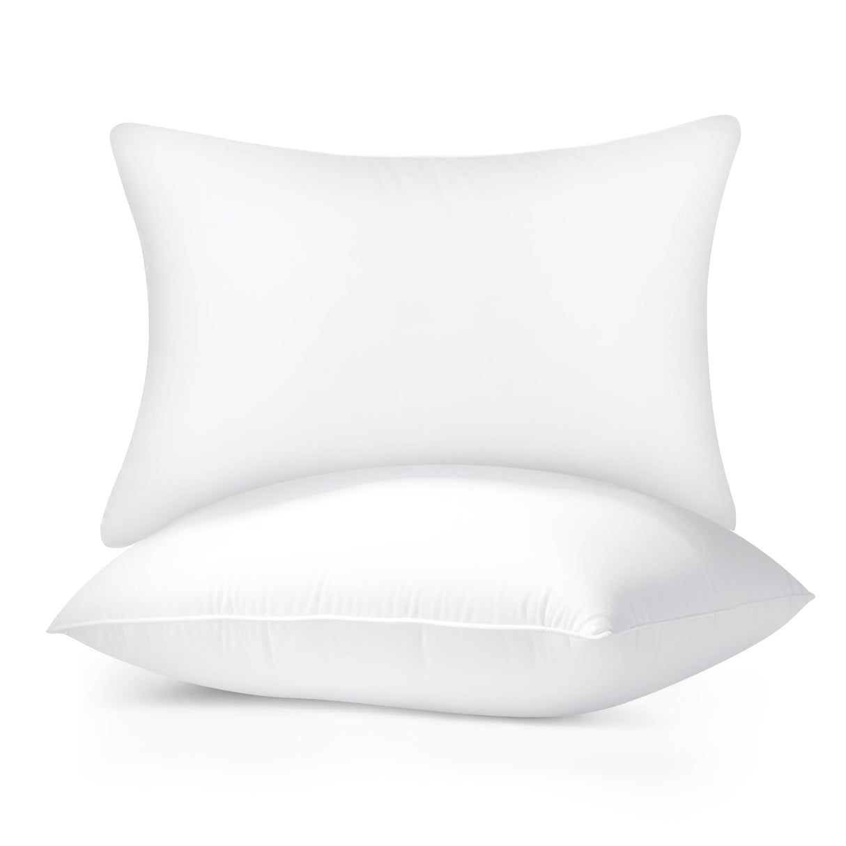 Yuexiu Pillows Standard Size Set of 2, Cooling and Supportive Hotel Quality Pillows for Side, Back and Stomach Sleepers, Luxury Fluffy Down Alternative Plump Filling Soft Bed Pillows for Sleeping
