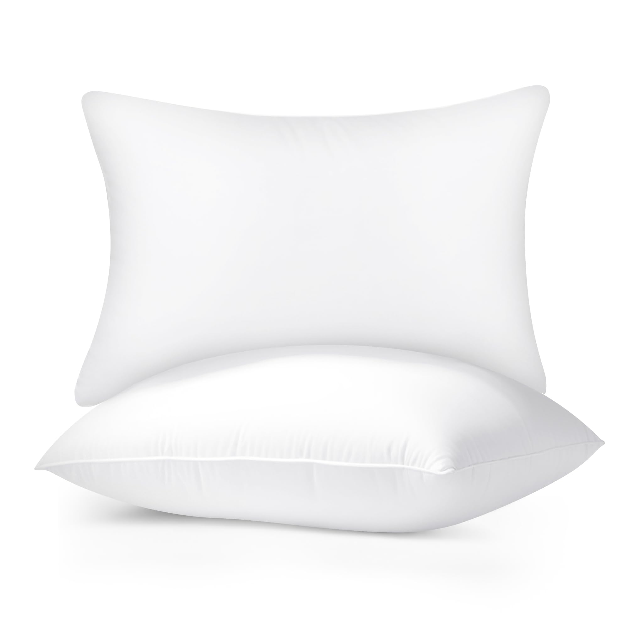 Yuexiu Pillows Standard Size Set of 2, Cooling and Supportive Hotel Quality Pillows for Side, Back and Stomach Sleepers, Luxury Fluffy Down Alternative Plump Filling Soft Bed Pillows for Sleeping