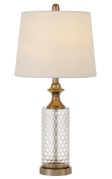 BO-2959TB-2 Transitional Two Light Table Lamp from Breda Collection in Copper Finish,