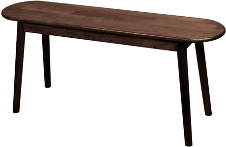 Entryway Bench, Solid Wood Dining Bench, Midcentury