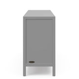 Theo 6 Drawer Dresser (Pebble Gray) - GREENGUARD Gold Certified, Interlocking Drawer