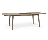 Outdoor Expandable Dining Coffee Table, Acacia Solid Wood Furniture
