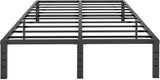 18 Inch Queen Bed Frame, Bed Frame Metal with Round Edge