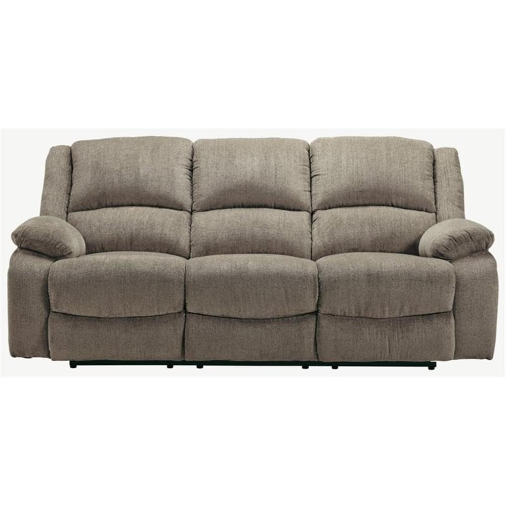 Draycoll Power Reclining Sofa in Pewter