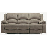 Draycoll Power Reclining Sofa in Pewter