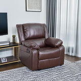 Harmony Series Brown LeatherSoft Recliner