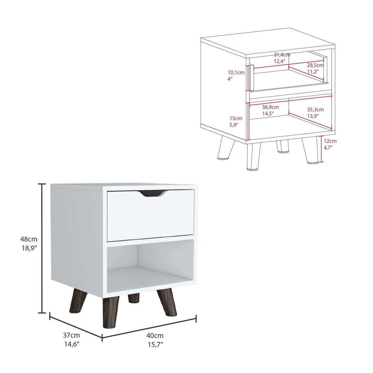 Crail Nightstand-Bedroom-White