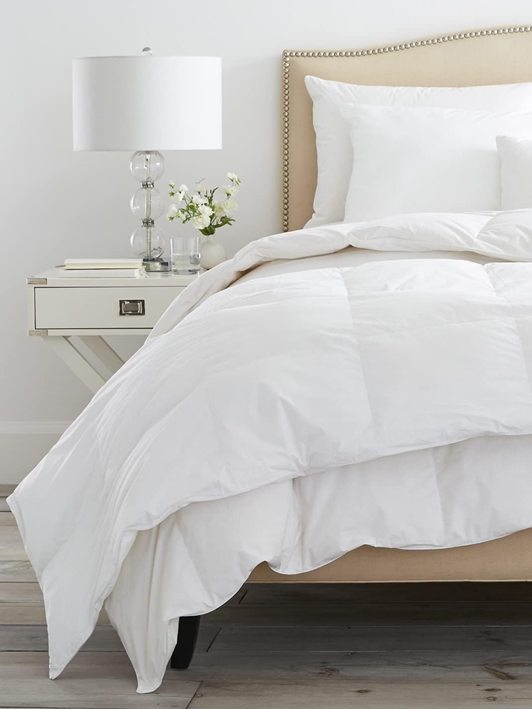 Down Duvet Insert - Full/Queen, All Season - Luxury Shell - Cruelty-Free U.S. Down Bedding - Bafflebox