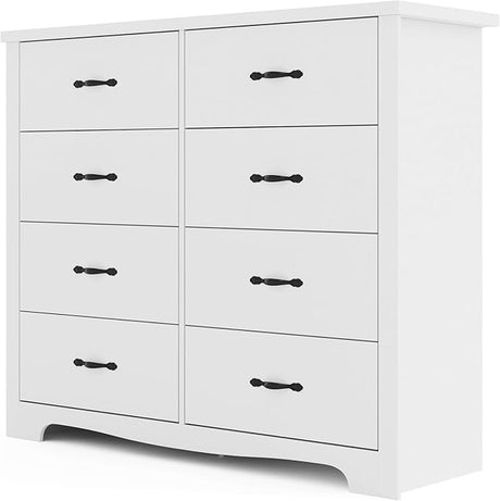 7 Drawers Dresser for Bedroom, Wood Bedroom Dresser Modern Drawer Chest