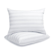 Pillows Queen Size Set of 2 Hotel Collection Pillows 3D Down Alternative Fiber Filling