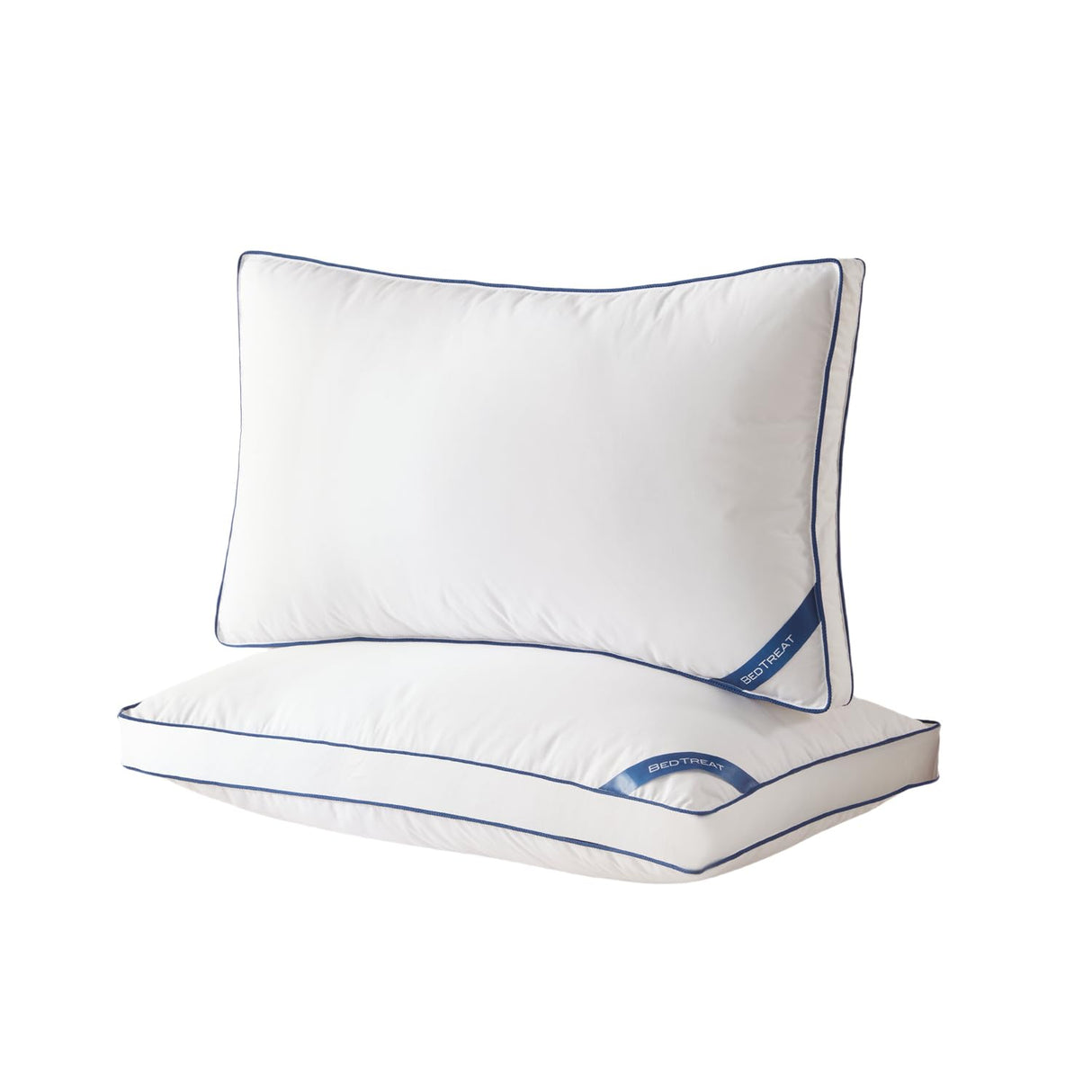 White Goose Feather and down pillows queen size set of 2