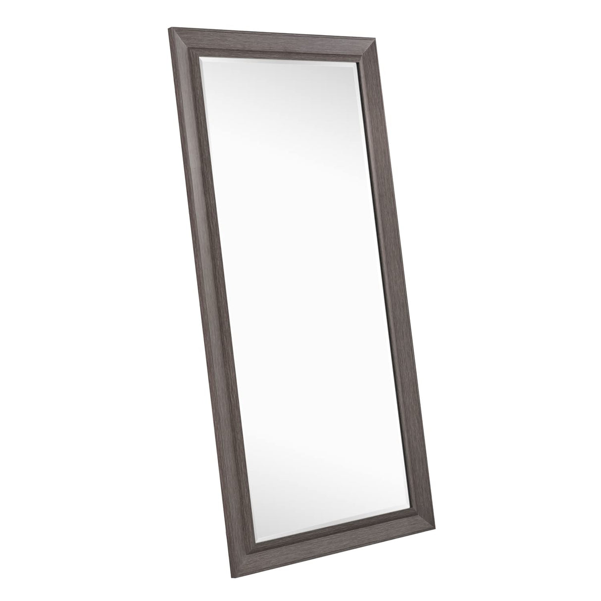 Framed Bevel Leaner Mirror Oil Rubbed Bronze/66" x 32"