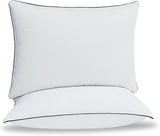 Natural Goose Down Pillows - Soft and Support Down Bed Pillow for Back, Side