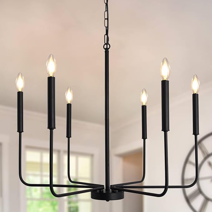 5 Lights Boho Drum Chandeliers for Dining Room Light Fixture, 19" Woven Pendant Light