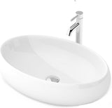 REA-U0656 Bathroom Sink Made of Ceramic Melania-white-REA-U0656