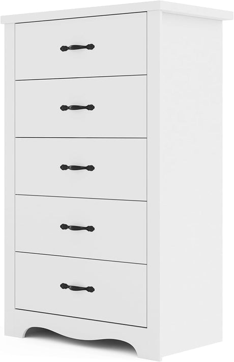 7 Drawers Dresser for Bedroom, Wood Bedroom Dresser Modern Drawer Chest