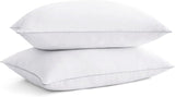 Goose Feathers and Down White Pillows with 100% Cotton Cover, Bed Sleeping Hotel