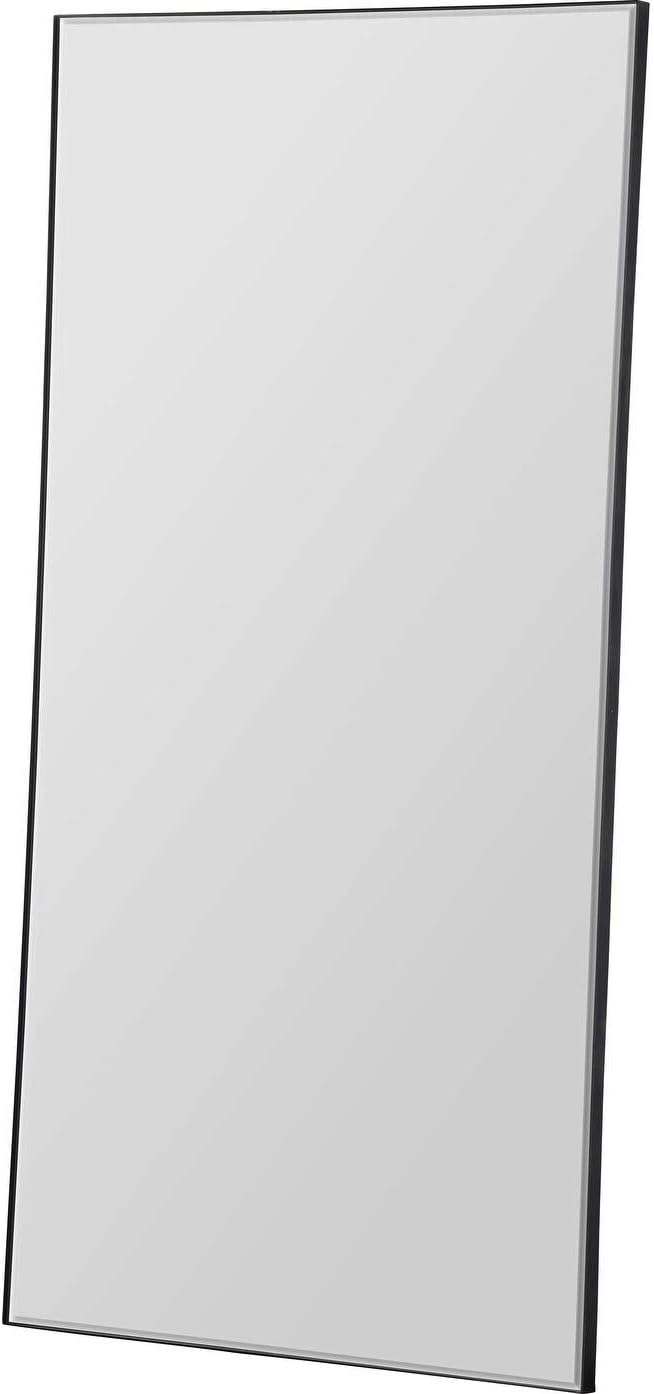 Mads Framed Rectangular Wall Mirror - Black