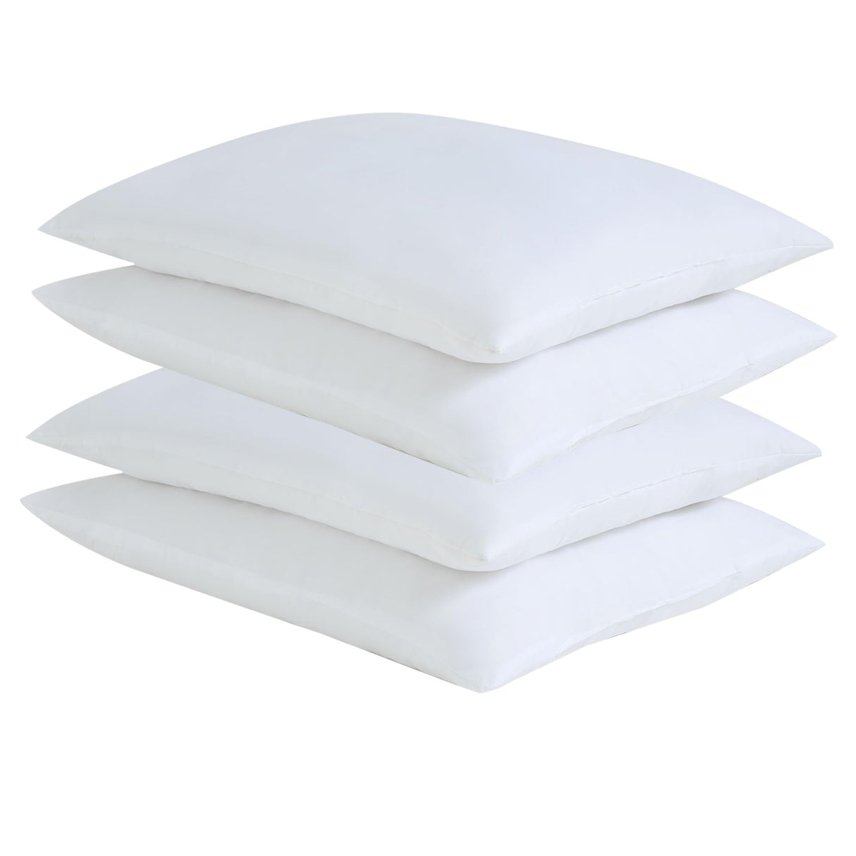 Bed Pillows Standard Size Set of 4-20x36 Flat Pillows for Sleeping Thin
