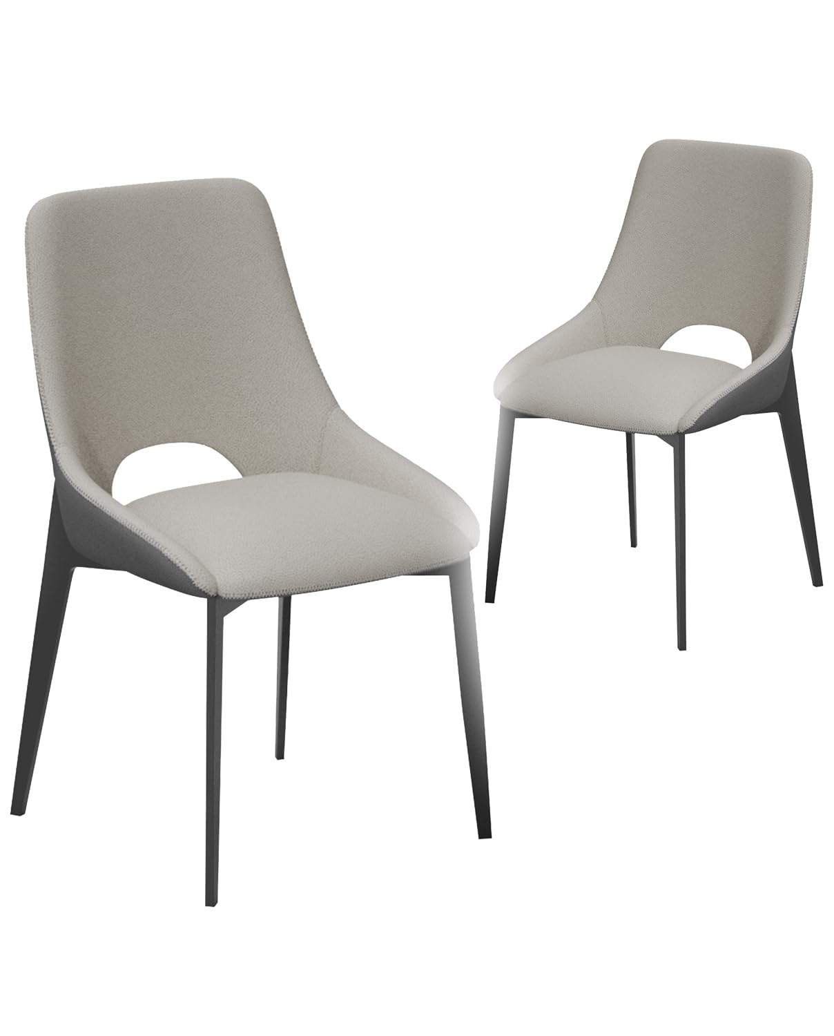 Extendable Dining Table for 6-8, Modern Rectangle Dining Table with Sintered Stone Top