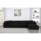 601Black-Sec5A Serene Collection Modern | Contemporary Deluxe Comfort Modular