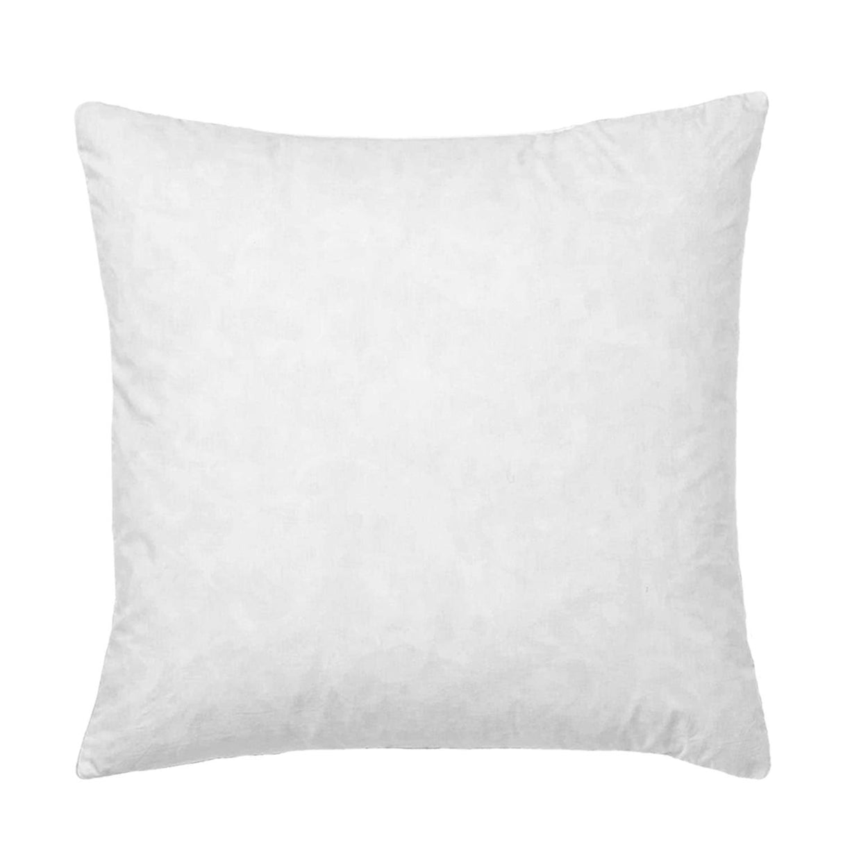 28x28 Euro Throw Pillow Insert-Down Feather Pillow Insert-Cotton Fabric-White-1 Piece