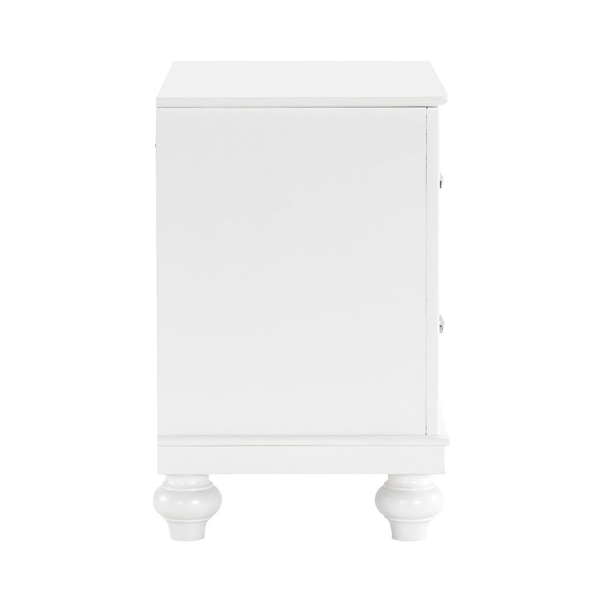 Cagnat 2-Drawer Nightstand, White