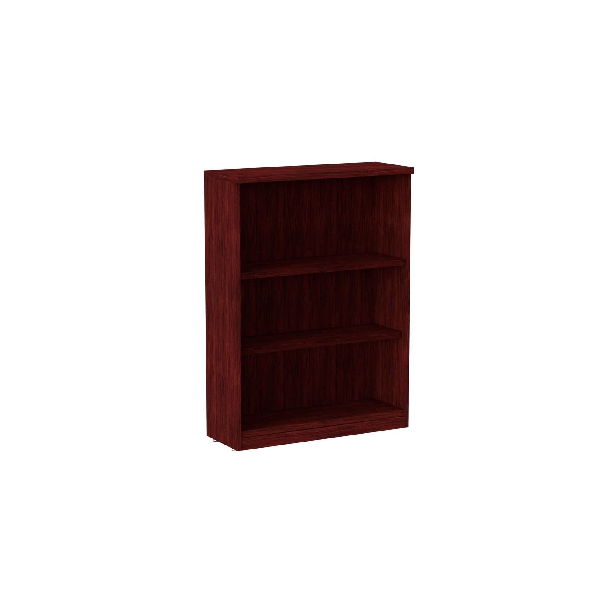 ALEVA634432MY 31.75 in. x 14 in. x 39.38 in. Valencia Series 3-Shelf Bookcase