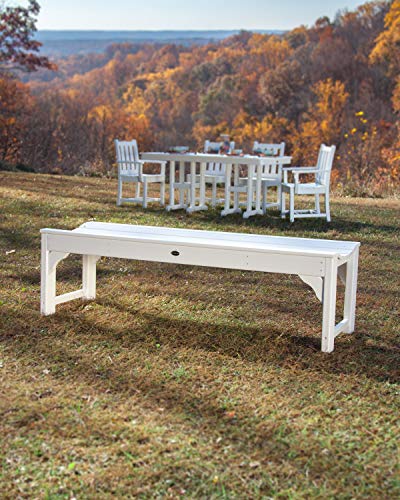 Traditional Garden 60-Inch Backless Bench, Sand