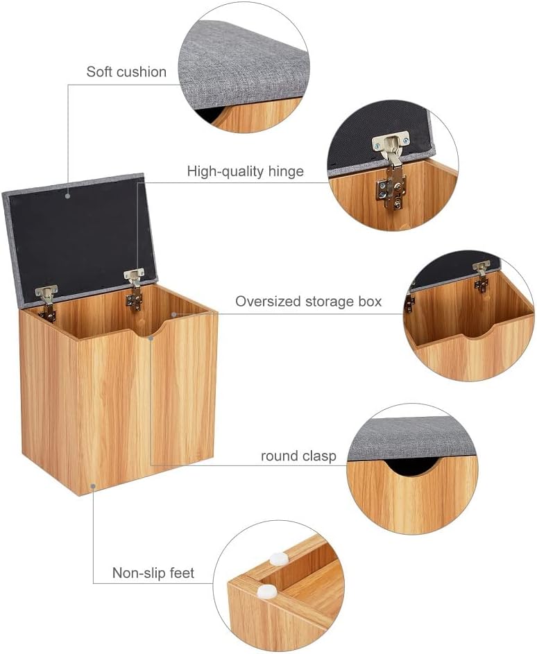 5-Piece Dining Table Set with 4 Stools - Space-Saving Kitchen Table